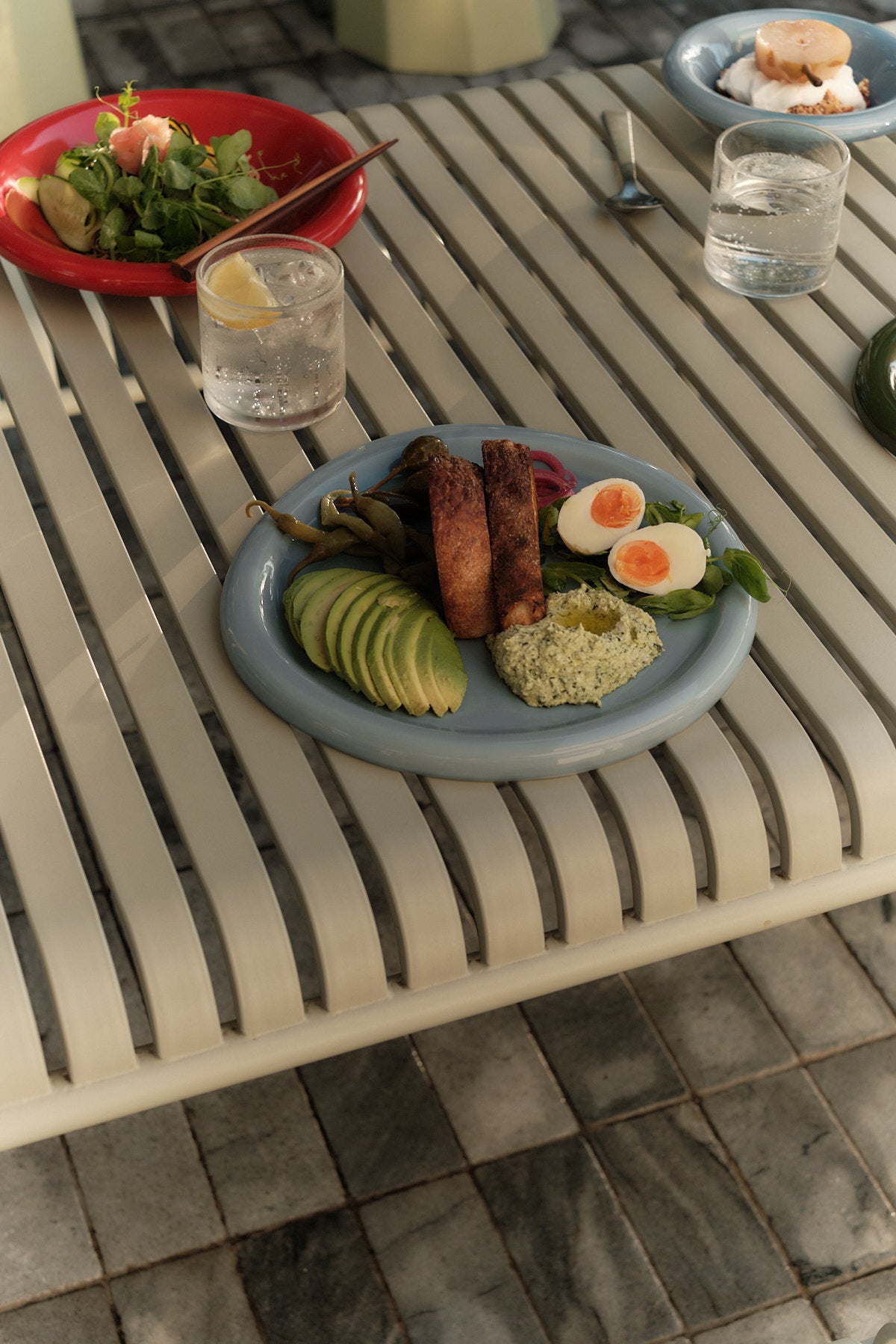 Dinner Plate (Cornflower)