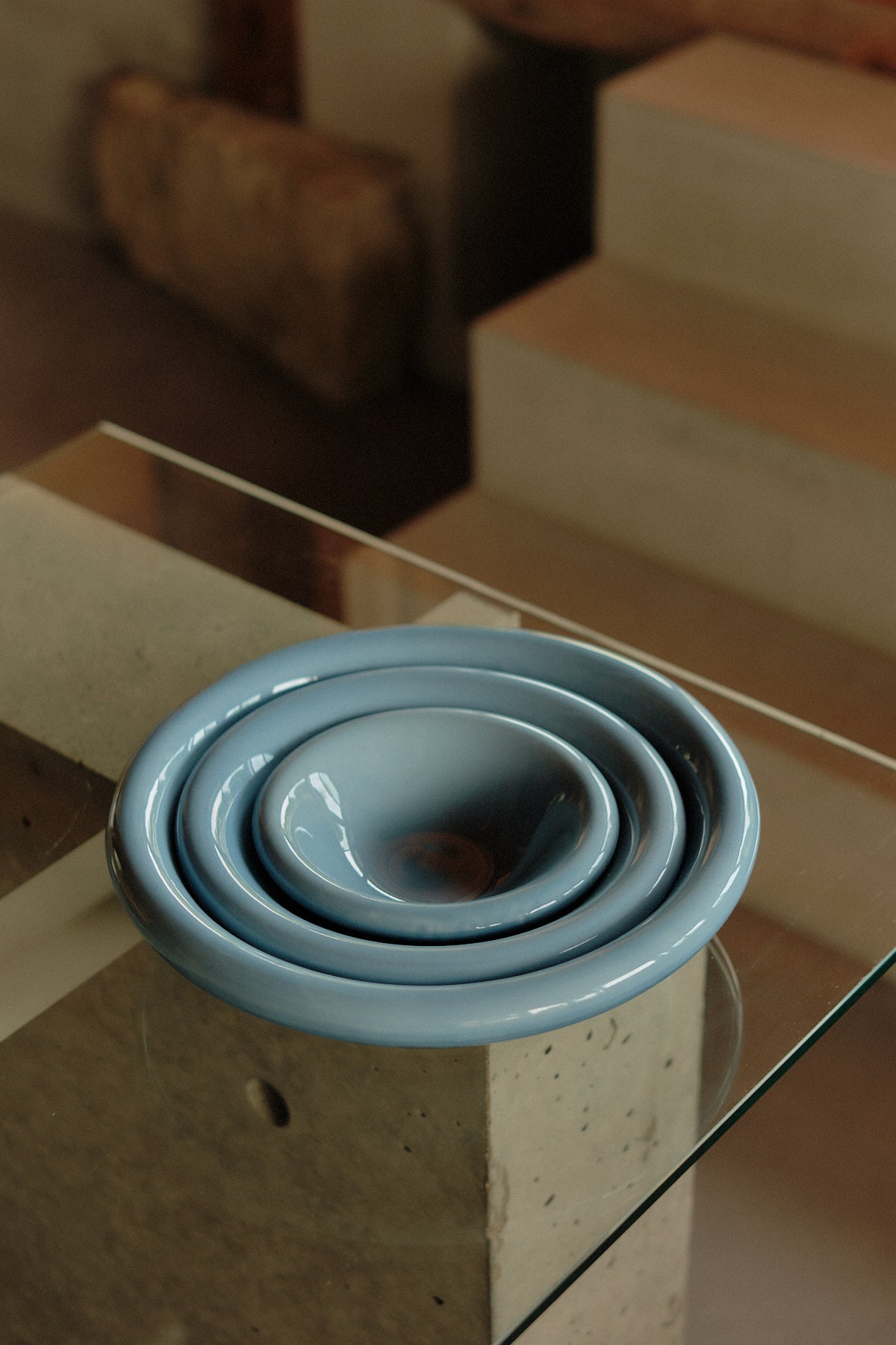 Medium Bowl Nest 3pcs (Cornflower)