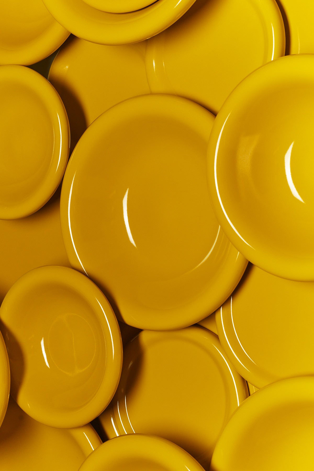 Snack Plate (Mustard)
